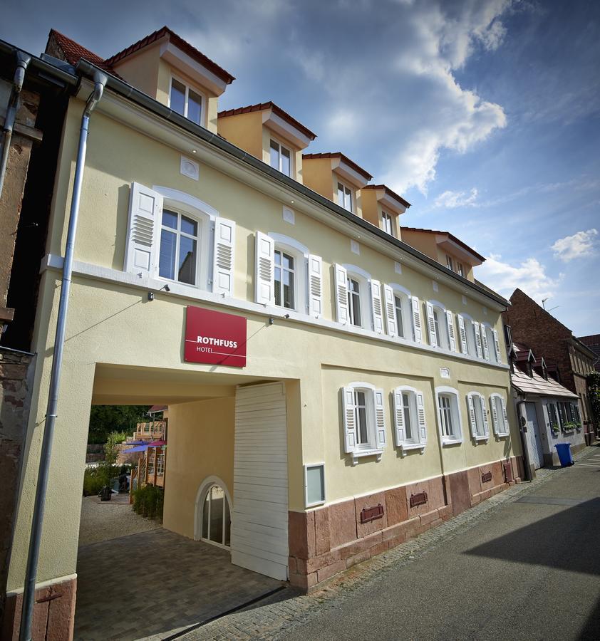 Rothfuss Hotel Weisenheim am Berg Exterior foto